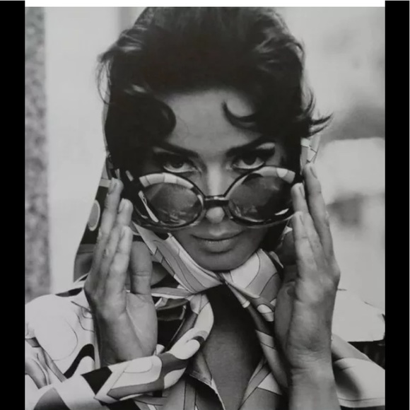 🔥 🕶 EMILIO PUCCI 1960s Vintage Round Sunglasses